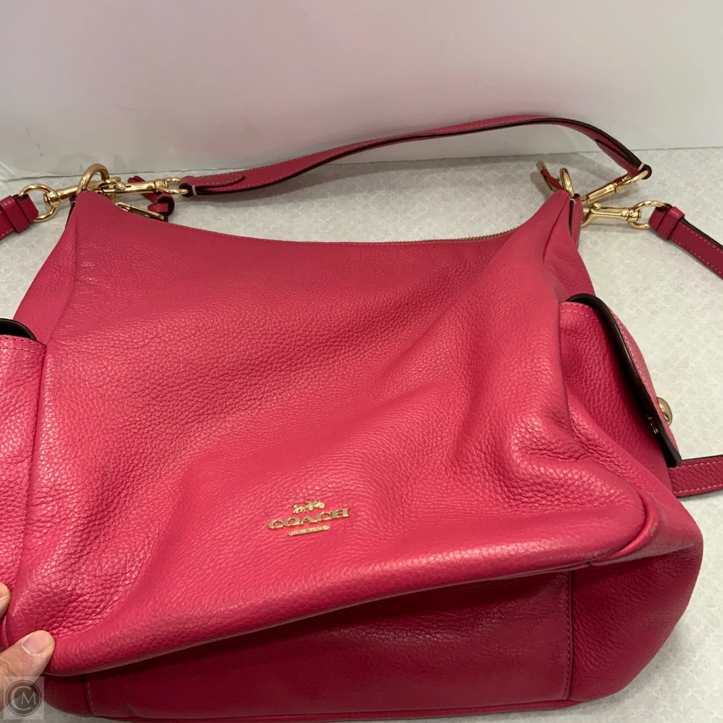 Handbag Designer By Coach, Size: Large