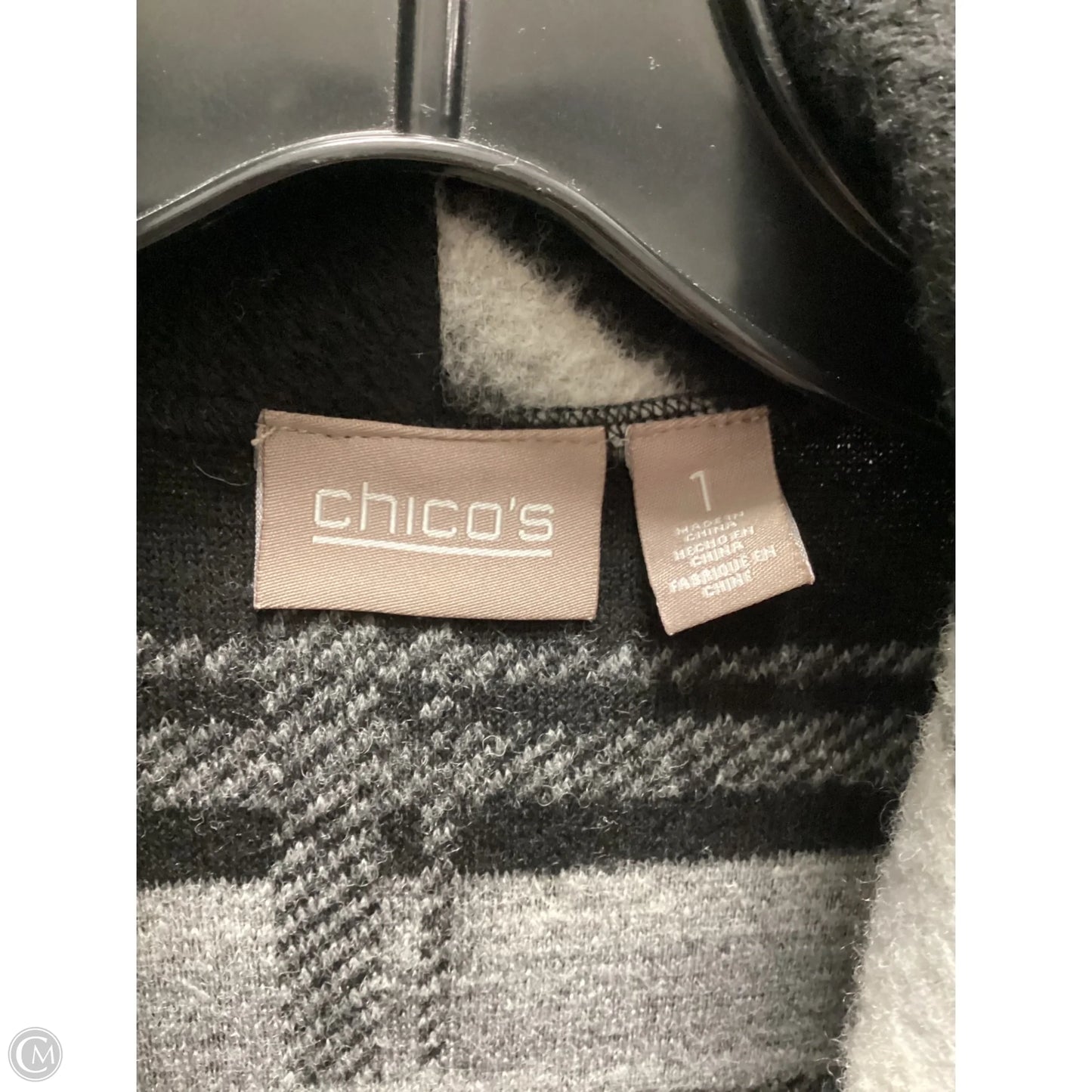 Jacket Other By Chicos In Black, Size: M