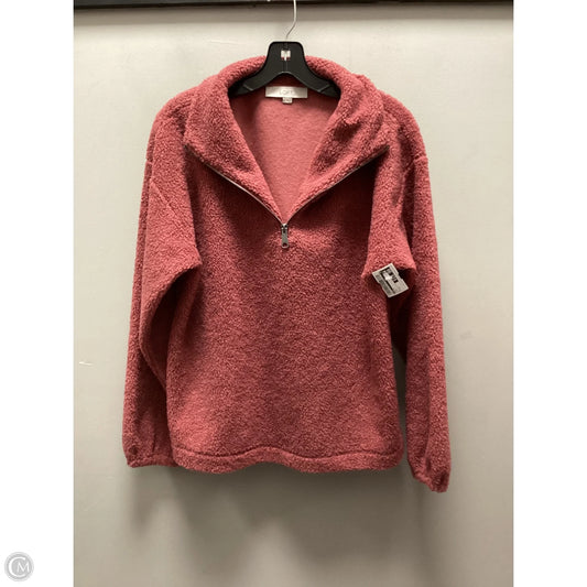 Top Long Sleeve By Loft In Pink, Size: M