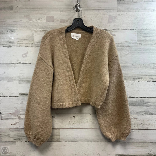 Sweater Cardigan By Anthropologie In Brown, Size: Osfm