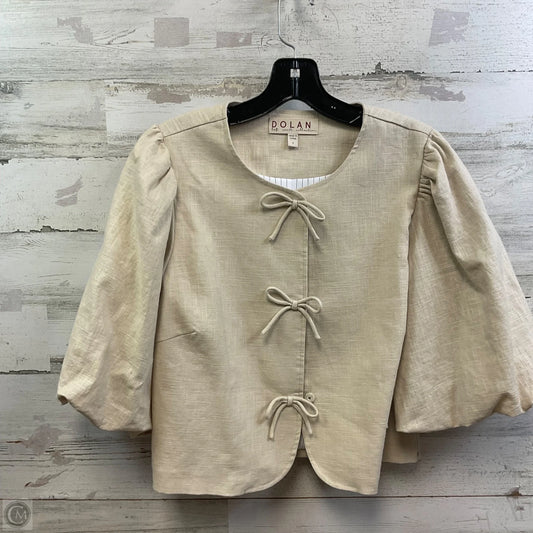 Jacket Other By Dolan Left Coast In Brown, Size: S