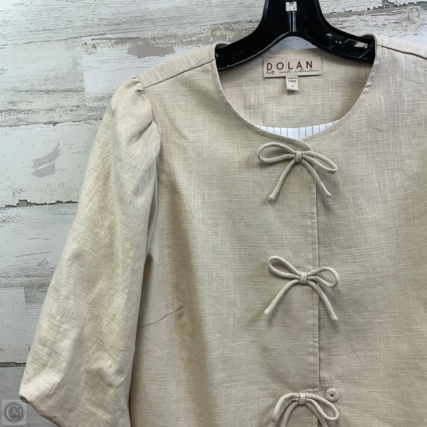 Jacket Other By Dolan Left Coast In Brown, Size: S