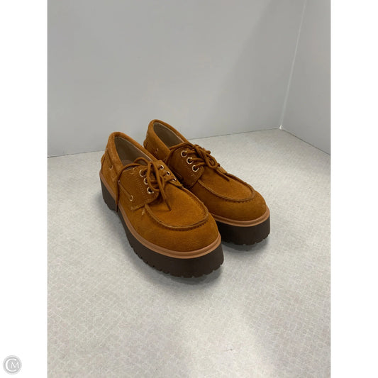 Shoes Flats By Rag&Co In Brown, Size: 10