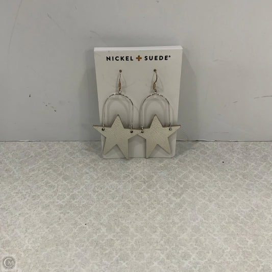 Earrings Dangle/drop By Nickel & Suede