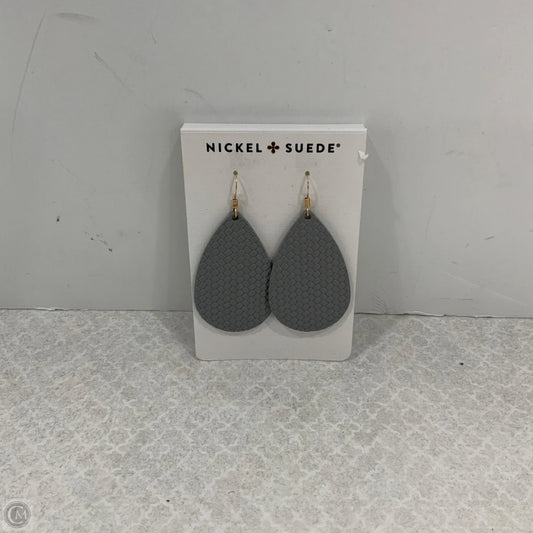 Earrings Dangle/drop By Nickel & Suede