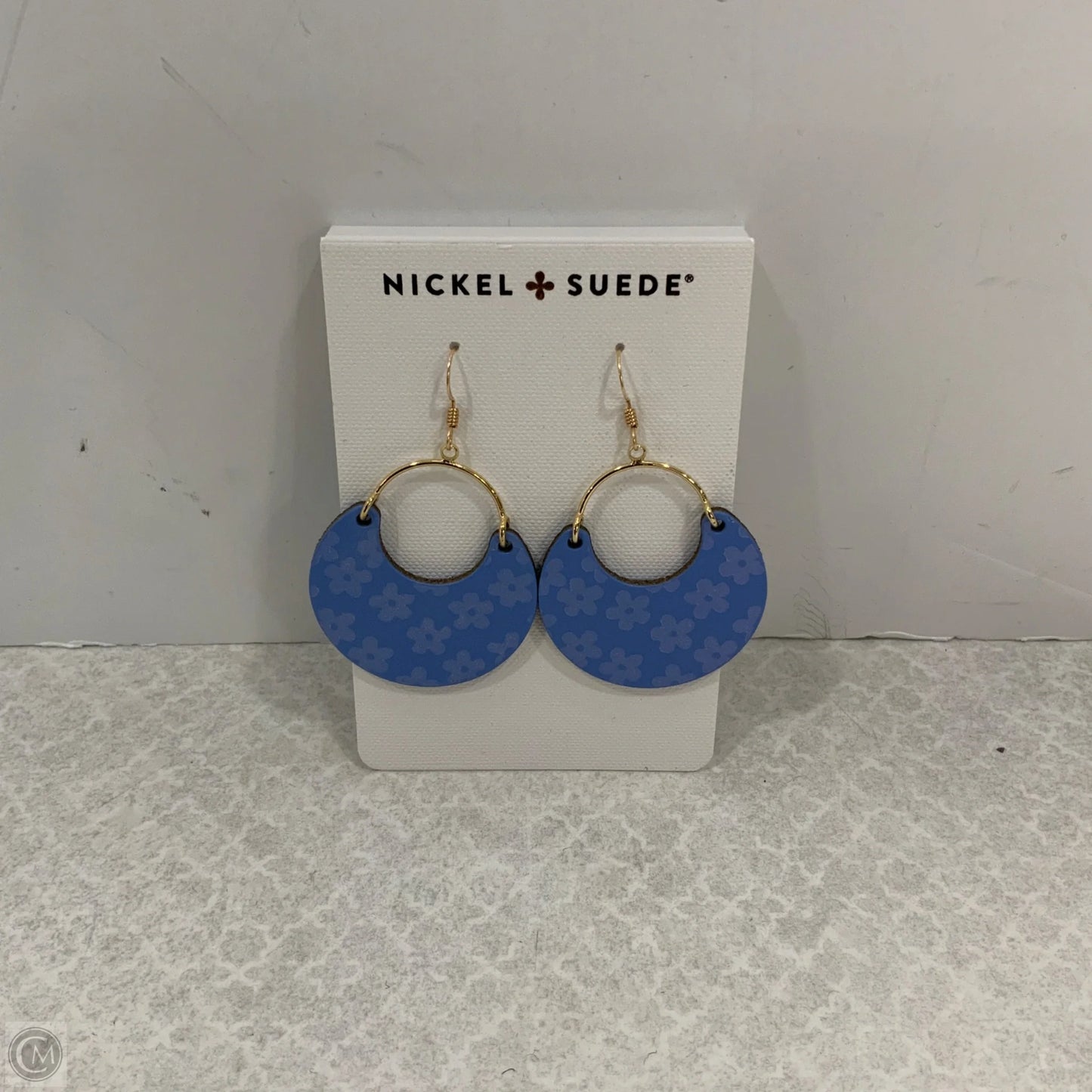 Earrings Dangle/drop By Nickel & Suede