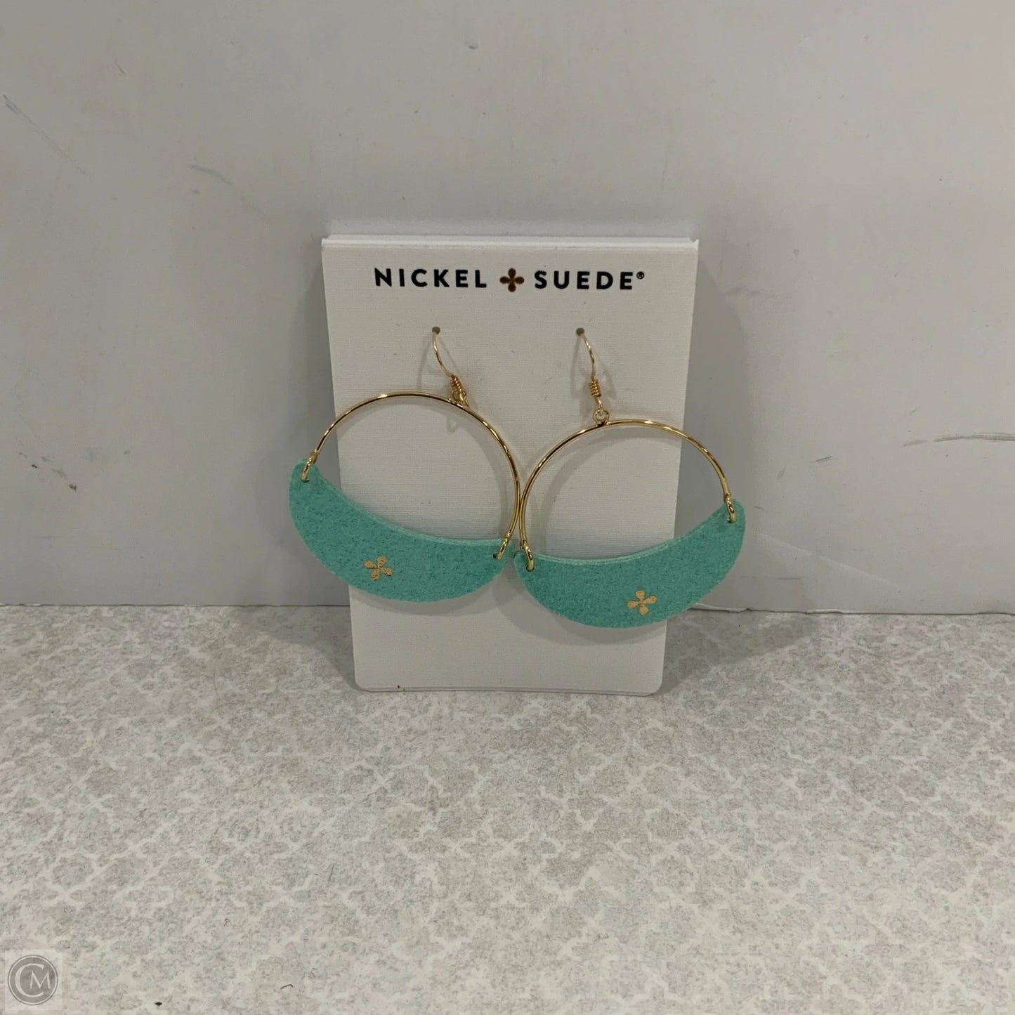 Earrings Dangle/drop By Nickel & Suede