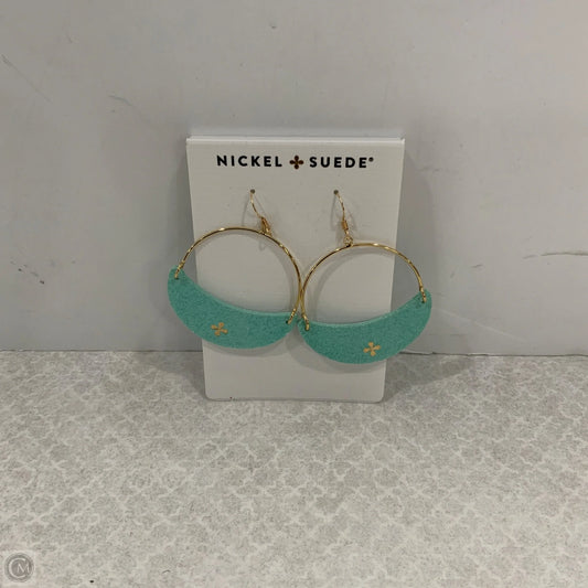 Earrings Dangle/drop By Nickel & Suede