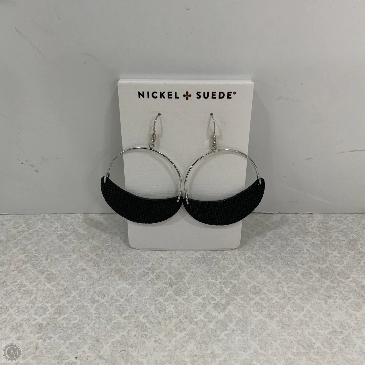 Earrings Dangle/drop By Nickel & Suede