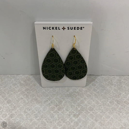 Earrings Dangle/drop By Nickel & Suede