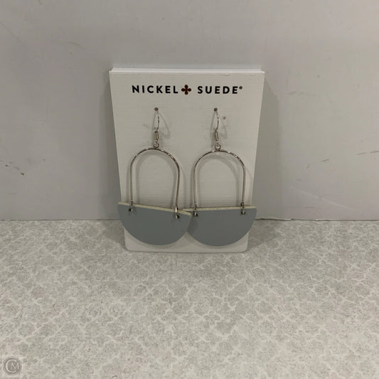 Earrings Dangle/drop By Nickel & Suede