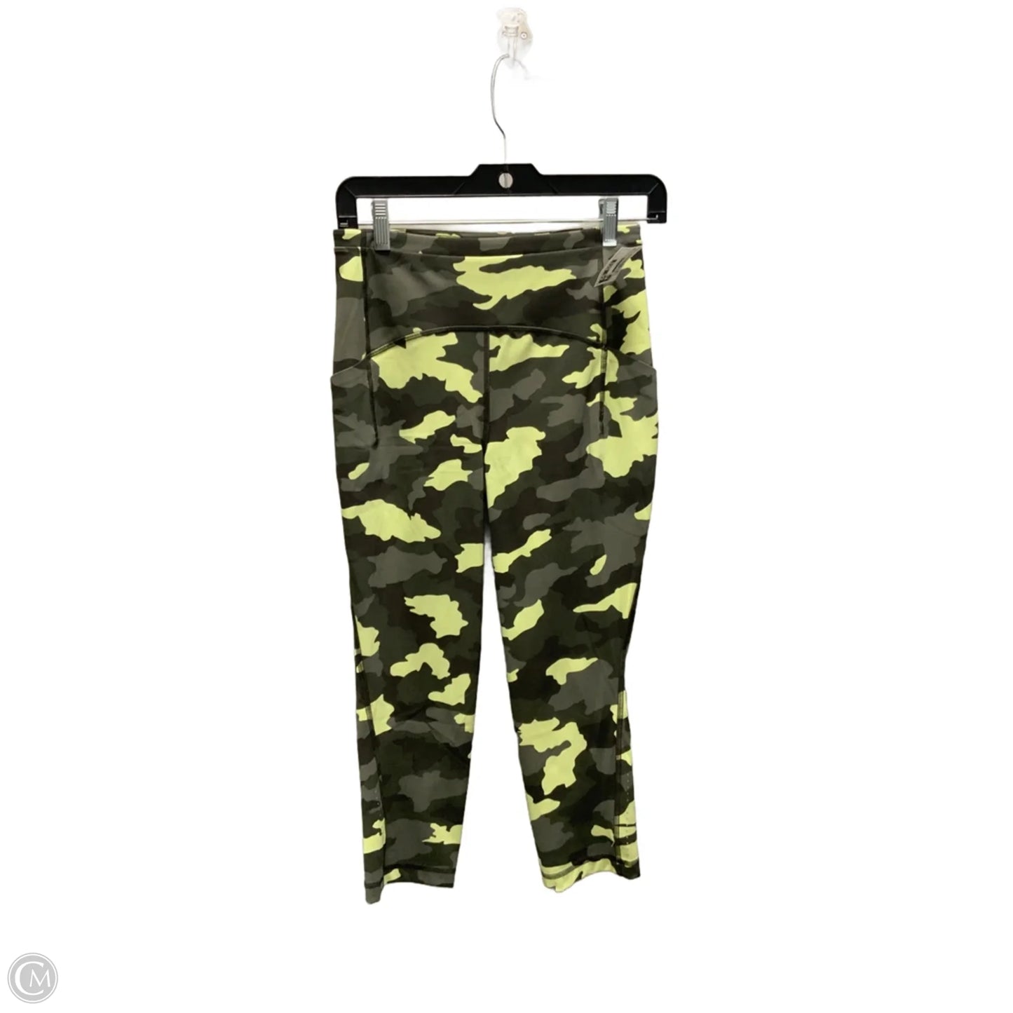 Athletic Leggings By Lululemon In Green, Size: S