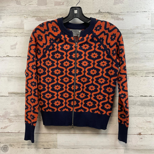 Sweater Cardigan By Anthropologie In Orange, Size: Xxs