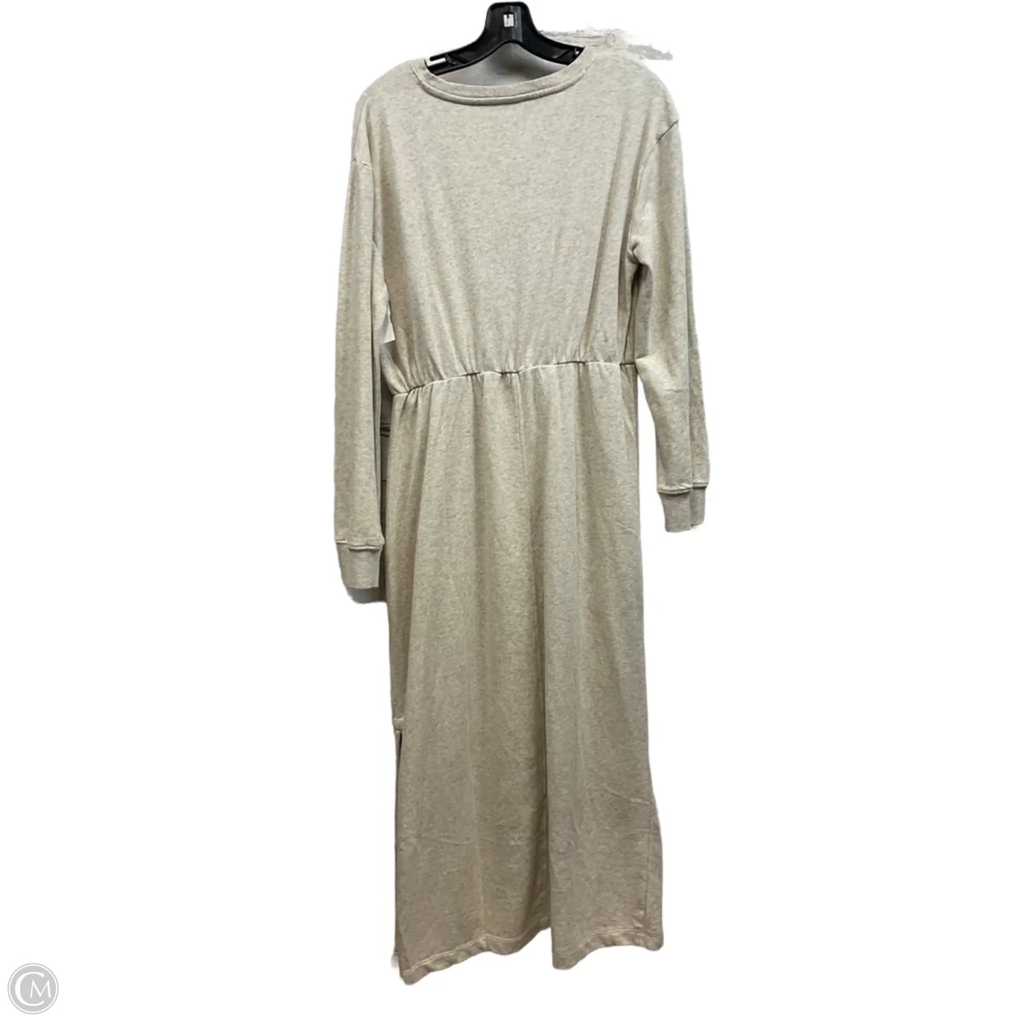 Dress Casual Maxi By Loft In Grey, Size: Xl