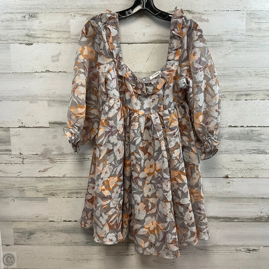 Dress Casual Short By Storia In Grey, Size: S