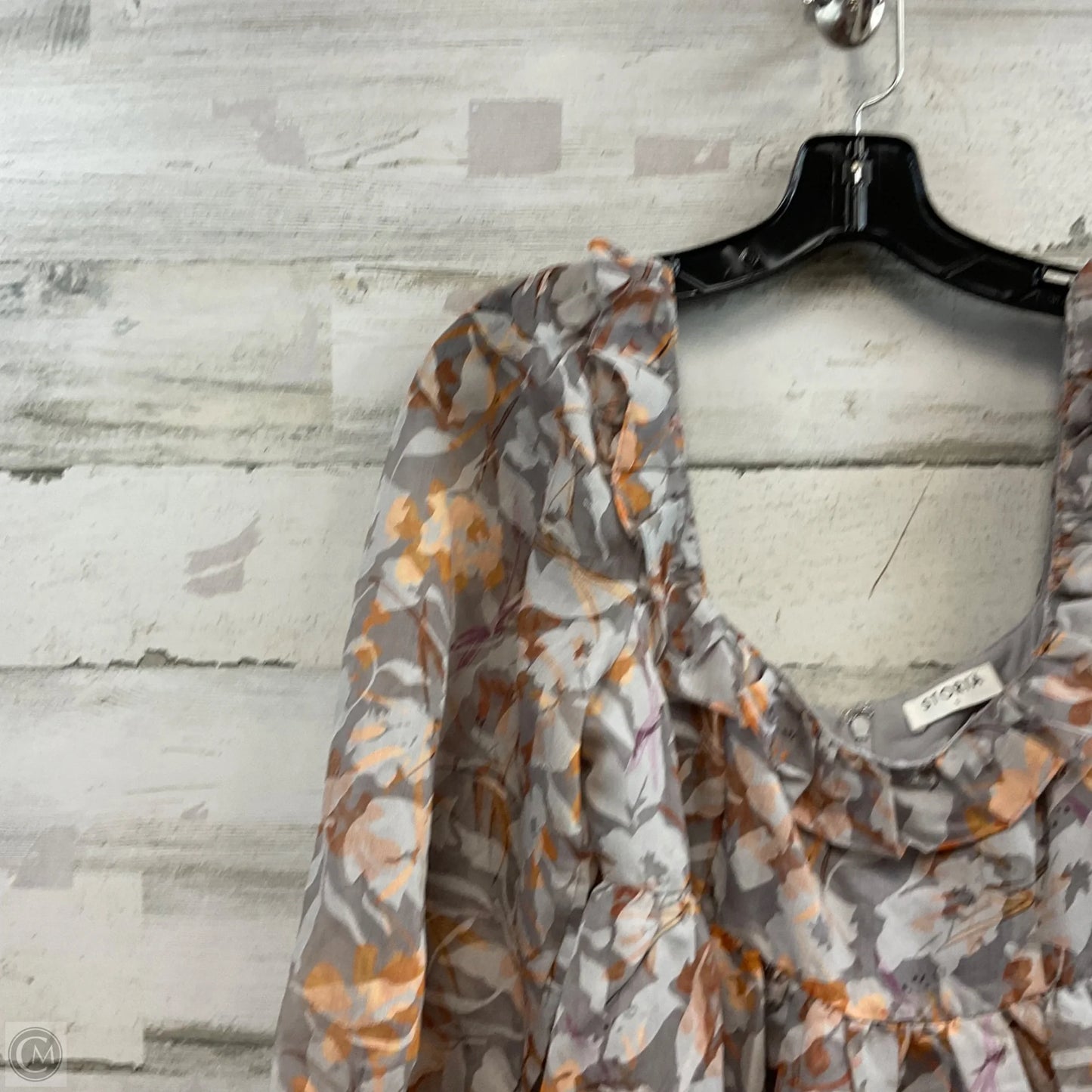 Dress Casual Short By Storia In Grey, Size: S