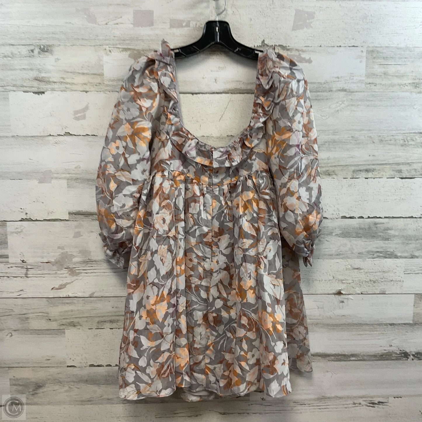 Dress Casual Short By Storia In Grey, Size: S