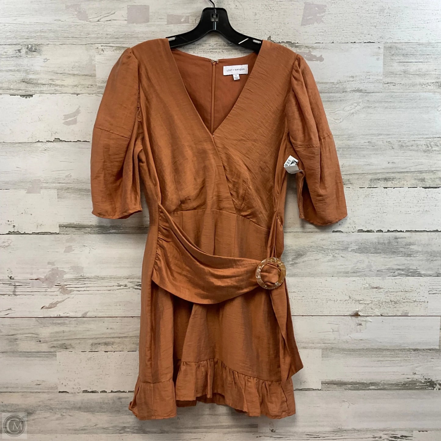 Dress Casual Short By LOST + WANDER In Brown, Size: S