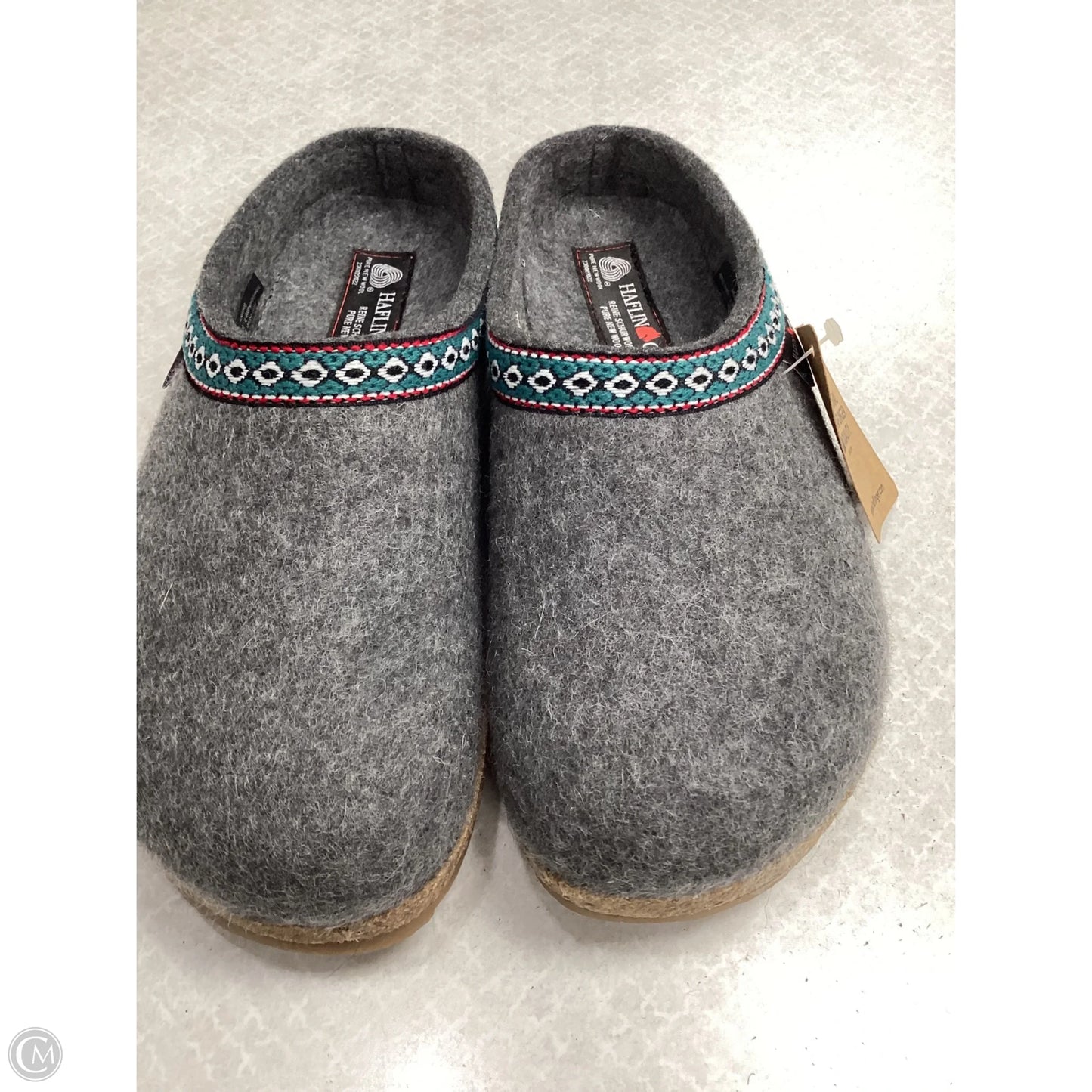 Shoes Flats By Haflinger In Grey, Size: 6.5