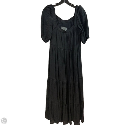 Dress Casual Maxi By Anthropologie In Black, Size: Xs