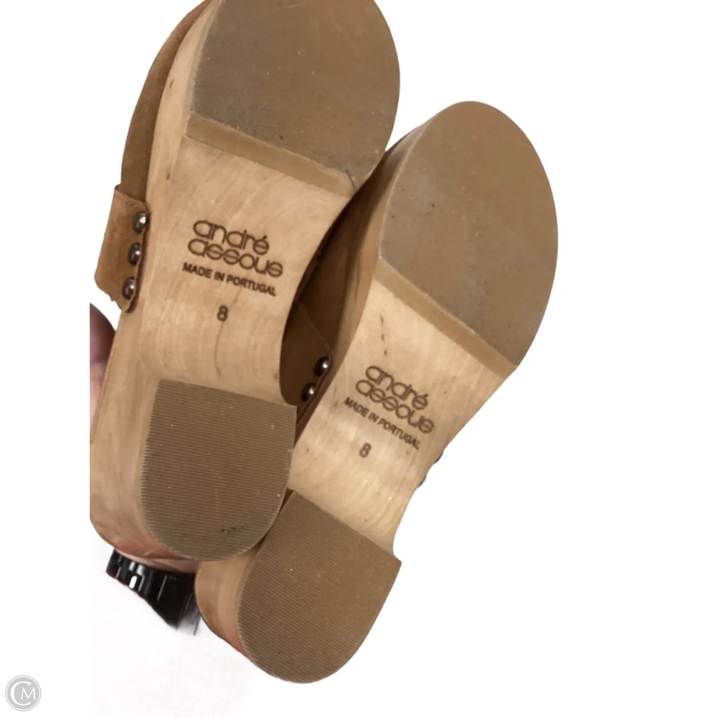 Shoes Heels Block By Cma In Brown, Size: 8