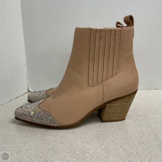 Boots Ankle Heels By Matisse In Beige, Size: 9