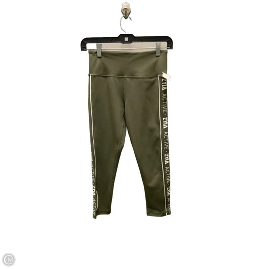 Athletic Leggings By Zyia In Green, Size: S