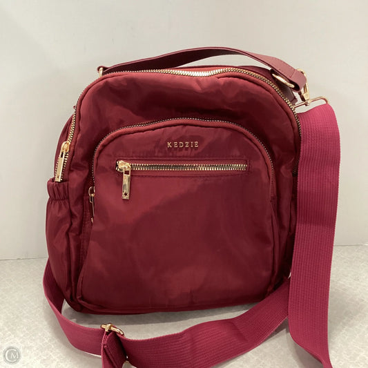 Backpack By Kedzie, Size: Medium