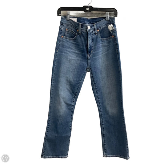 Jeans Straight By Gap In Blue Denim, Size: 2