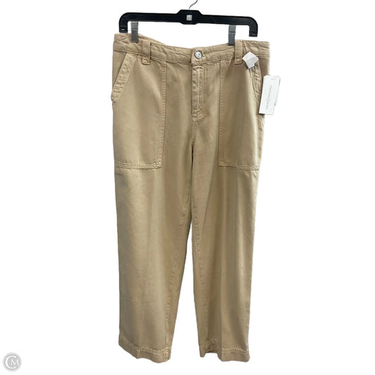 Jeans Straight By Treasure And Bond In Brown Denim, Size: 10