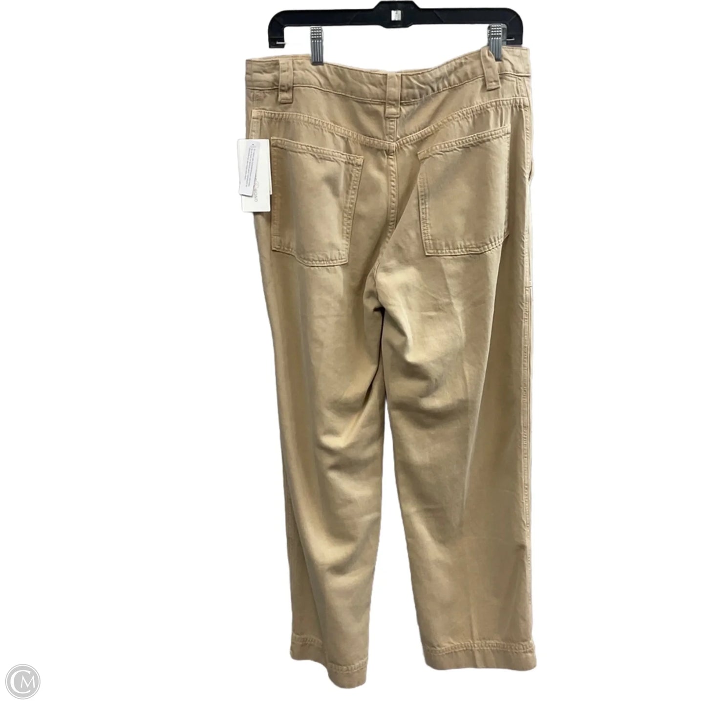 Jeans Straight By Treasure And Bond In Brown Denim, Size: 10