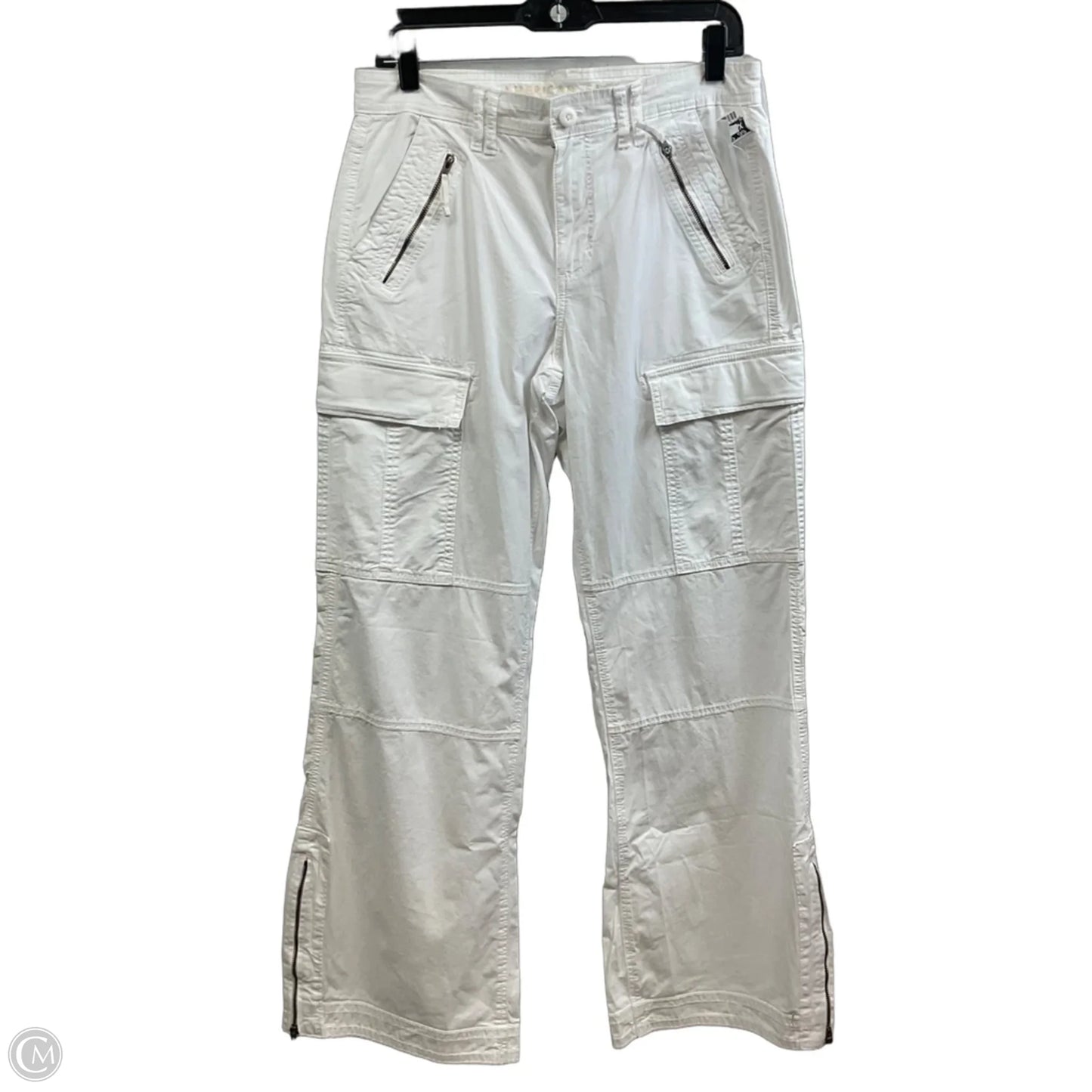 Pants Cargo / Utility By American Eagle In White Denim, Size: 6