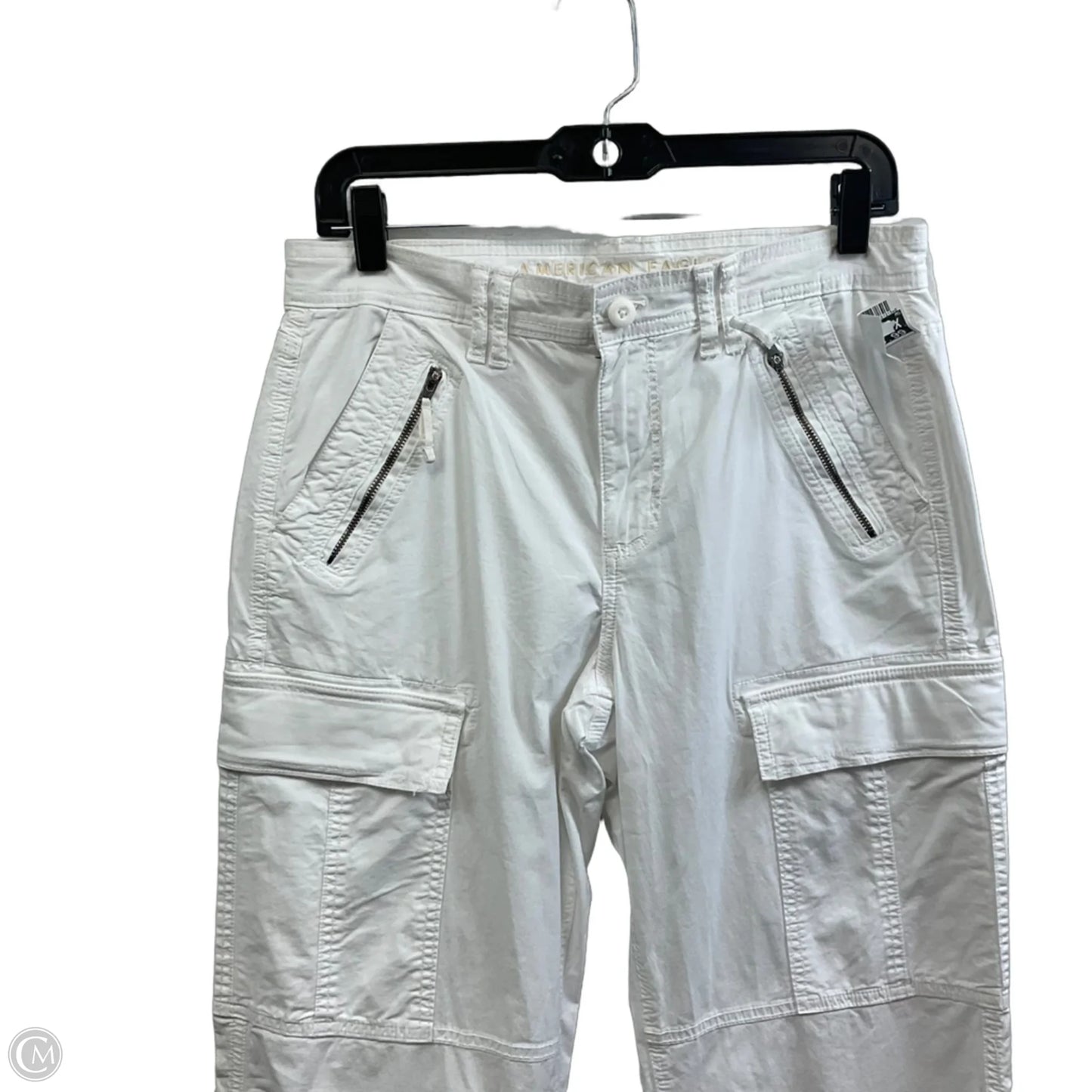 Pants Cargo / Utility By American Eagle In White Denim, Size: 6