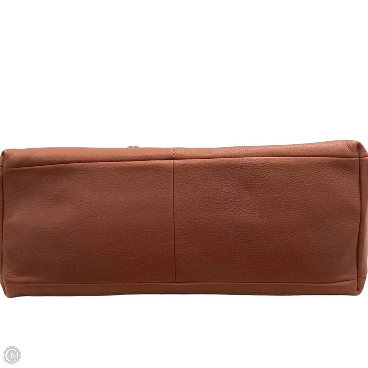 Handbag Leather By Fossil, Size: Medium