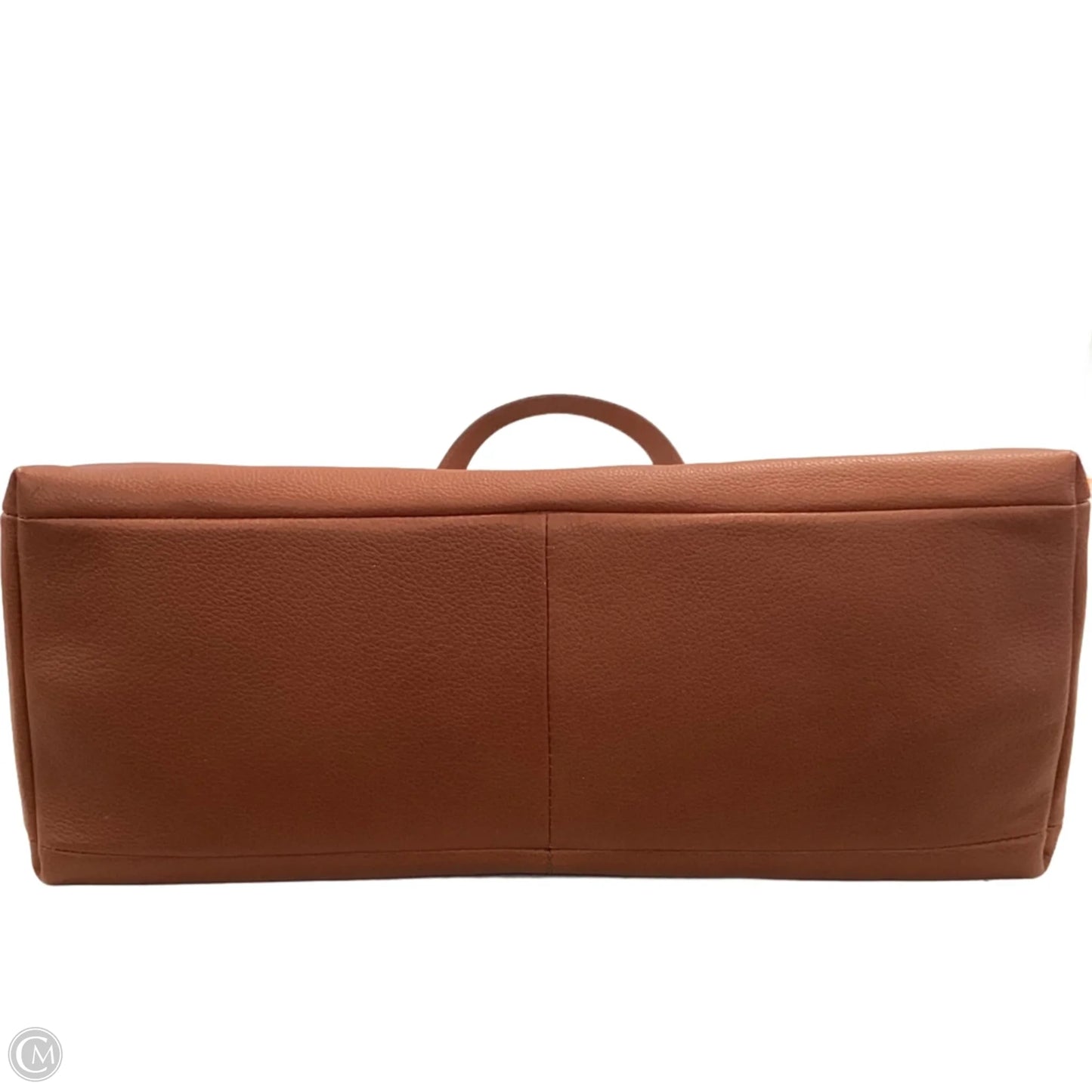 Handbag Leather By Fossil, Size: Medium
