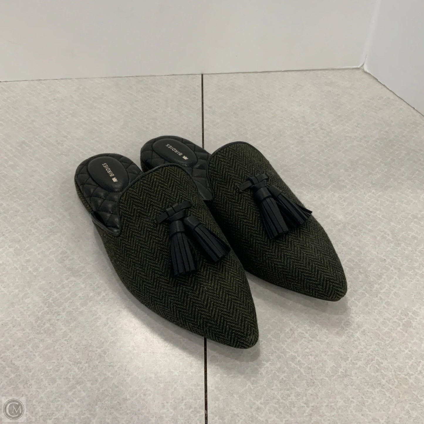 Shoes Flats By Birdies In Green, Size: 8.5