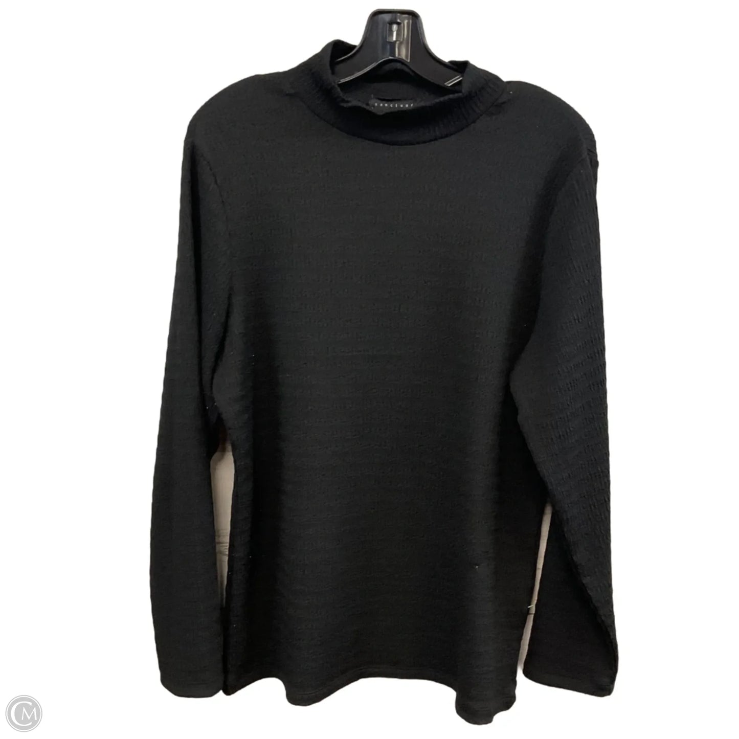 Blouse Long Sleeve By Sanctuary In Black, Size: 1x