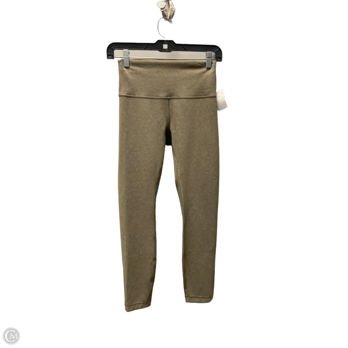 Athletic Leggings By Lululemon In Green, Size: S