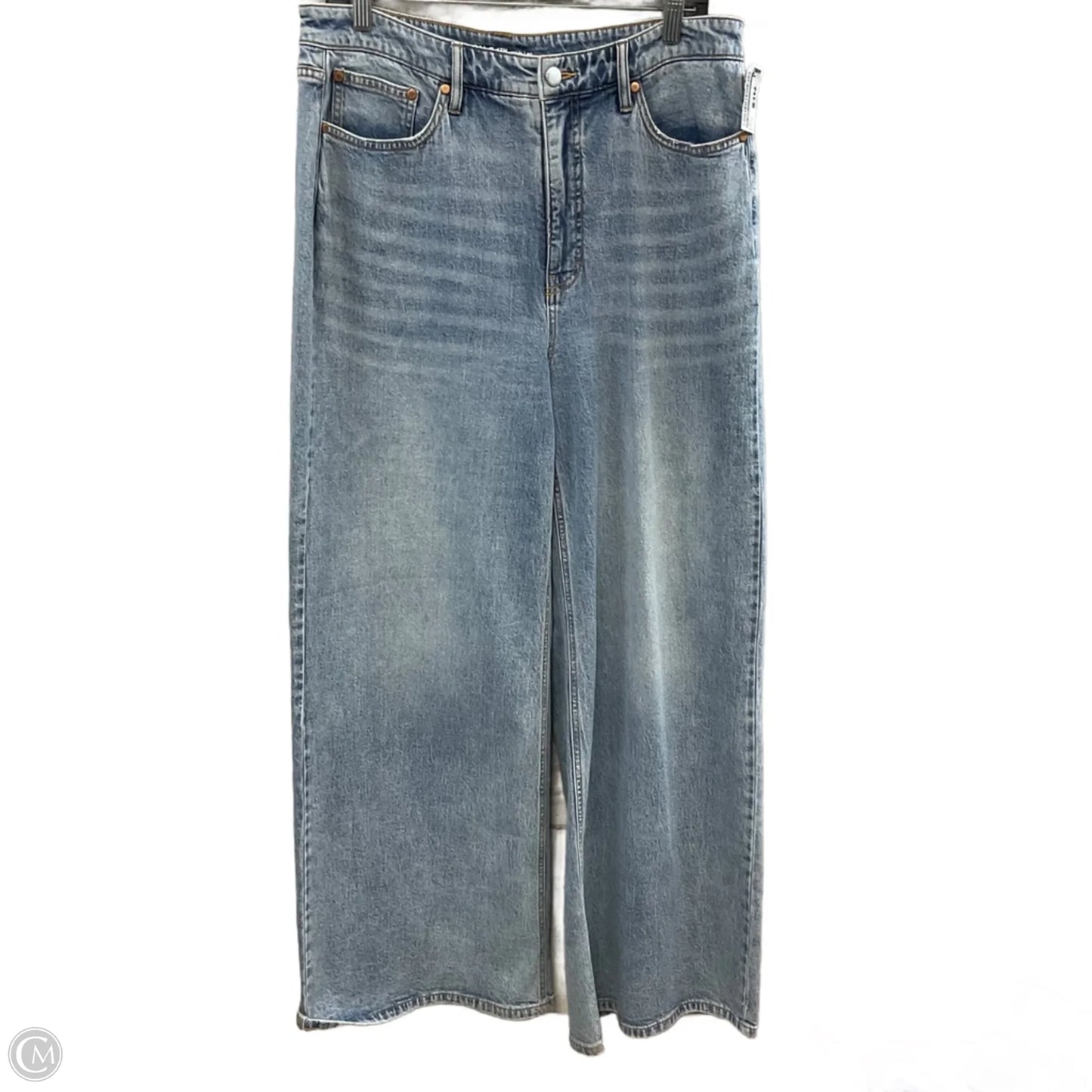 Jeans Wide Leg By On 34th In Blue Denim, Size: 14