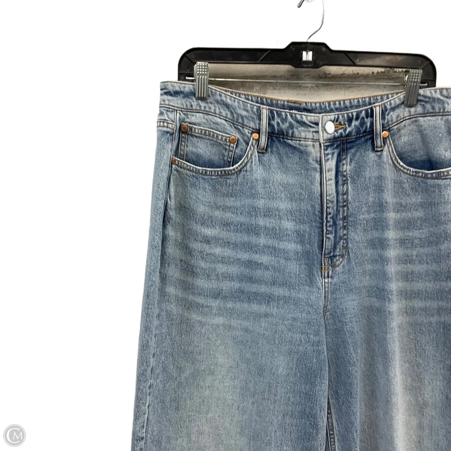 Jeans Wide Leg By On 34th In Blue Denim, Size: 14