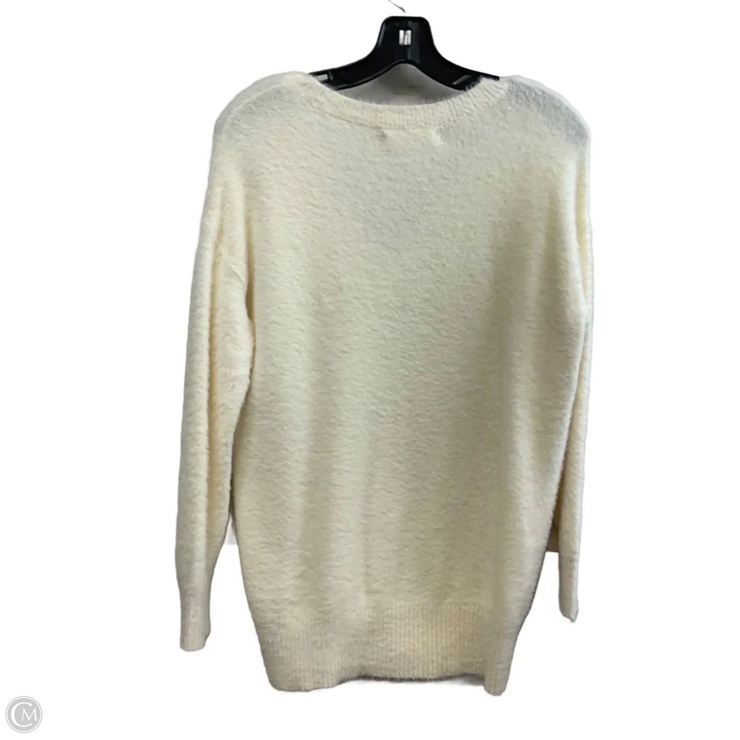 Sweater By Anthropologie In White, Size: Xxs