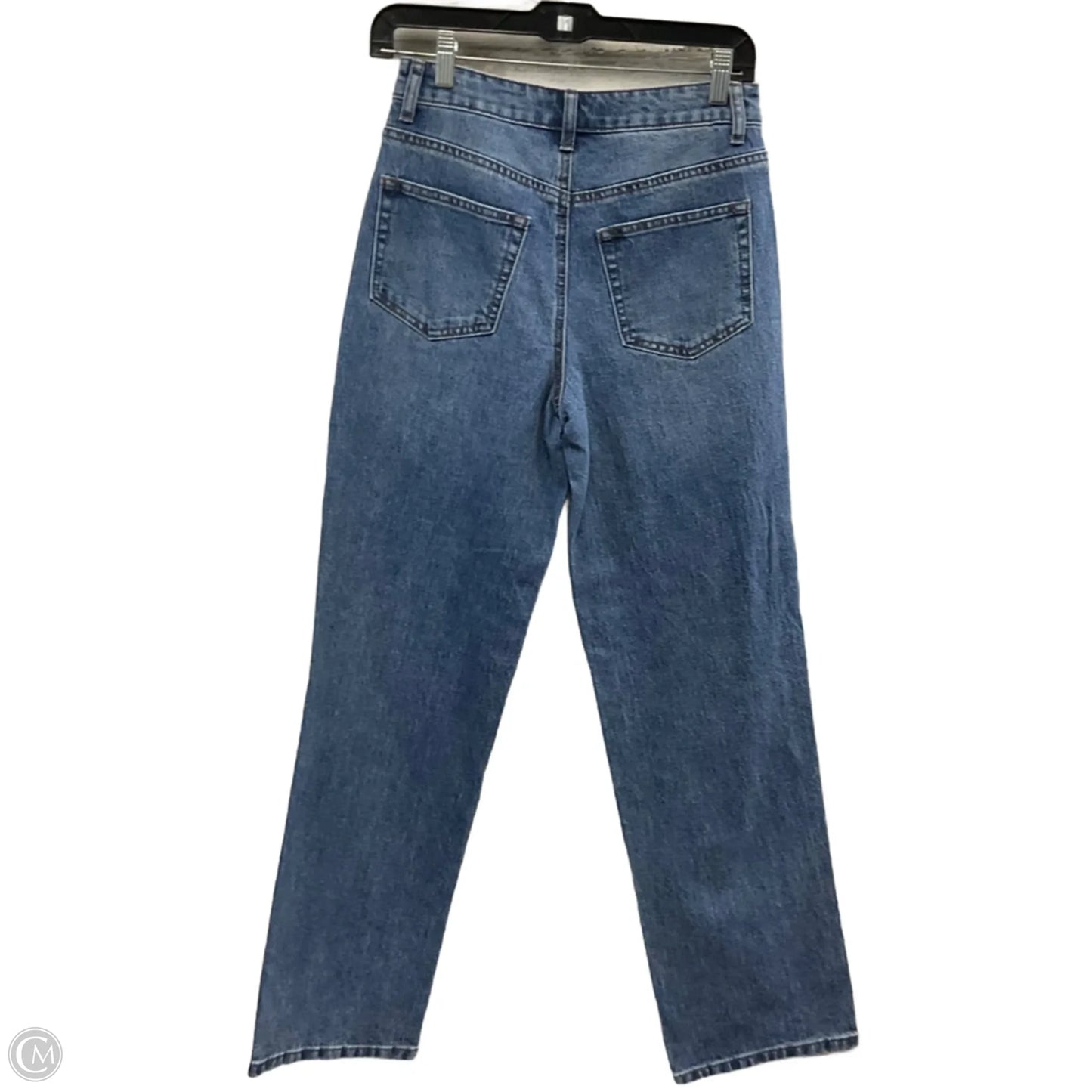 Jeans Straight By And Now This In Blue Denim, Size: 0