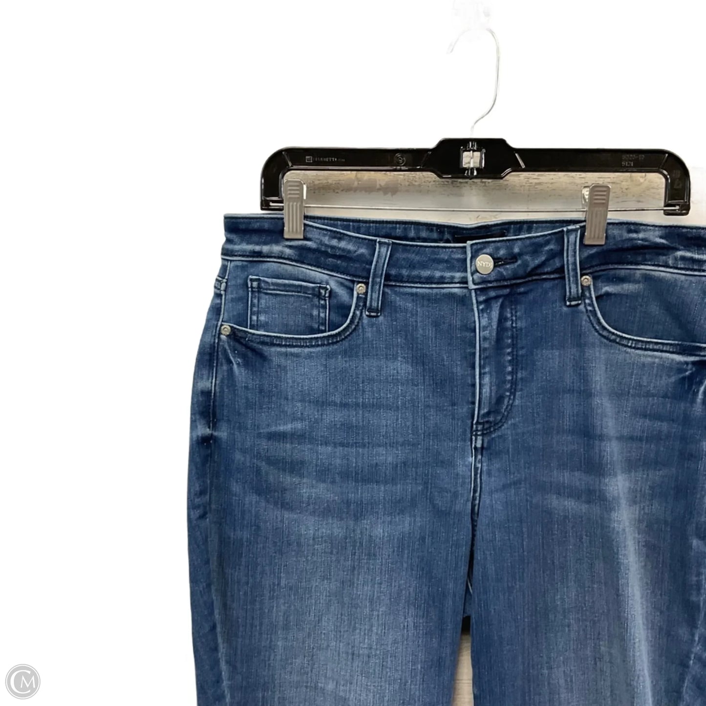 Jeans Wide Leg By Not Your Daughters Jeans In Blue Denim, Size: 10