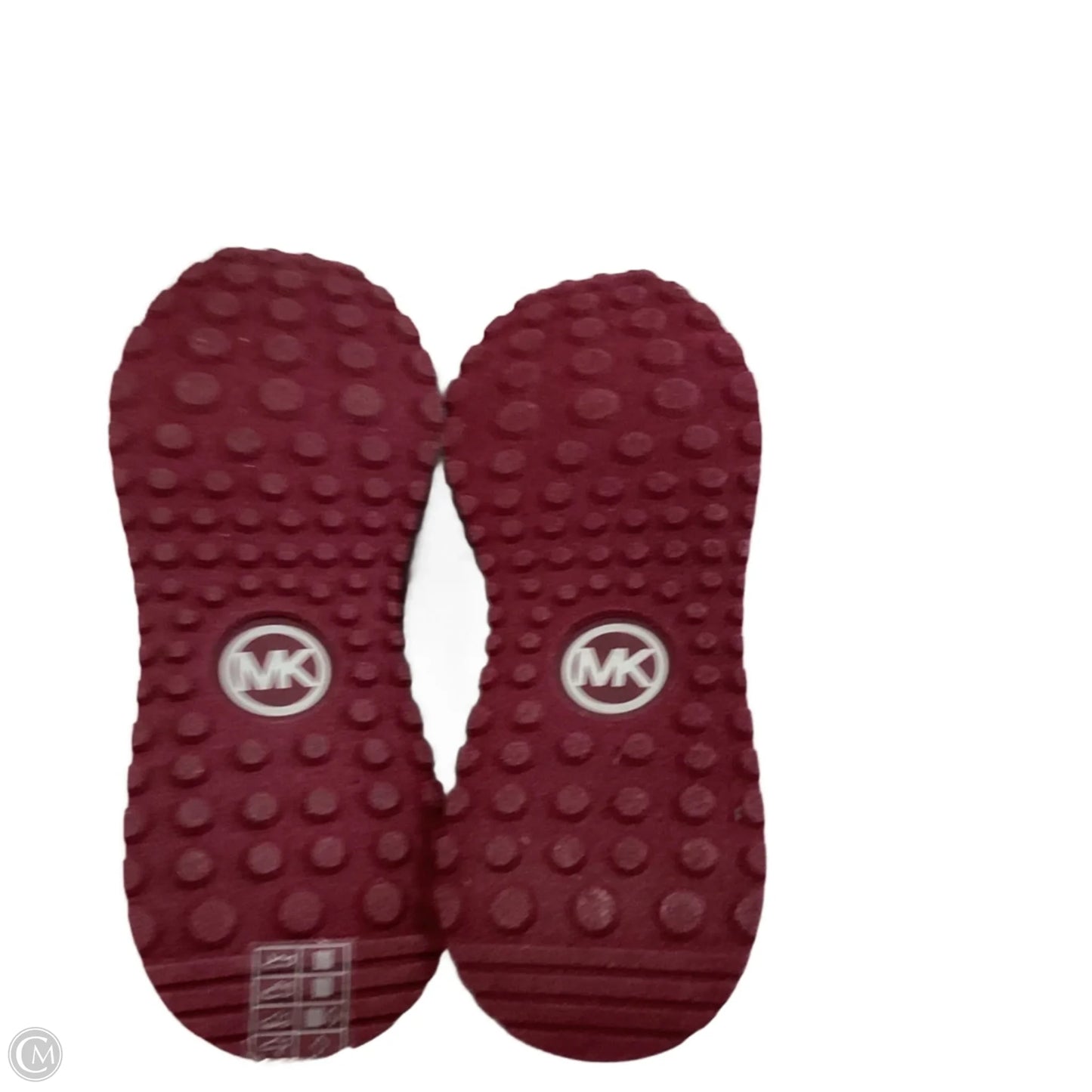 Shoes Sneakers By Michael By Michael Kors In Maroon, Size: 7.5