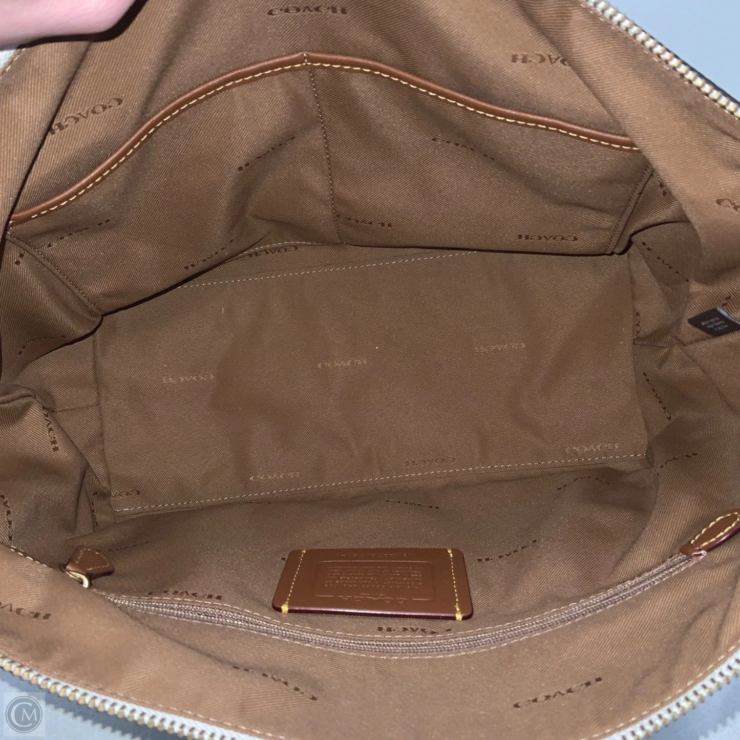 Handbag Designer By Coach, Size: Medium