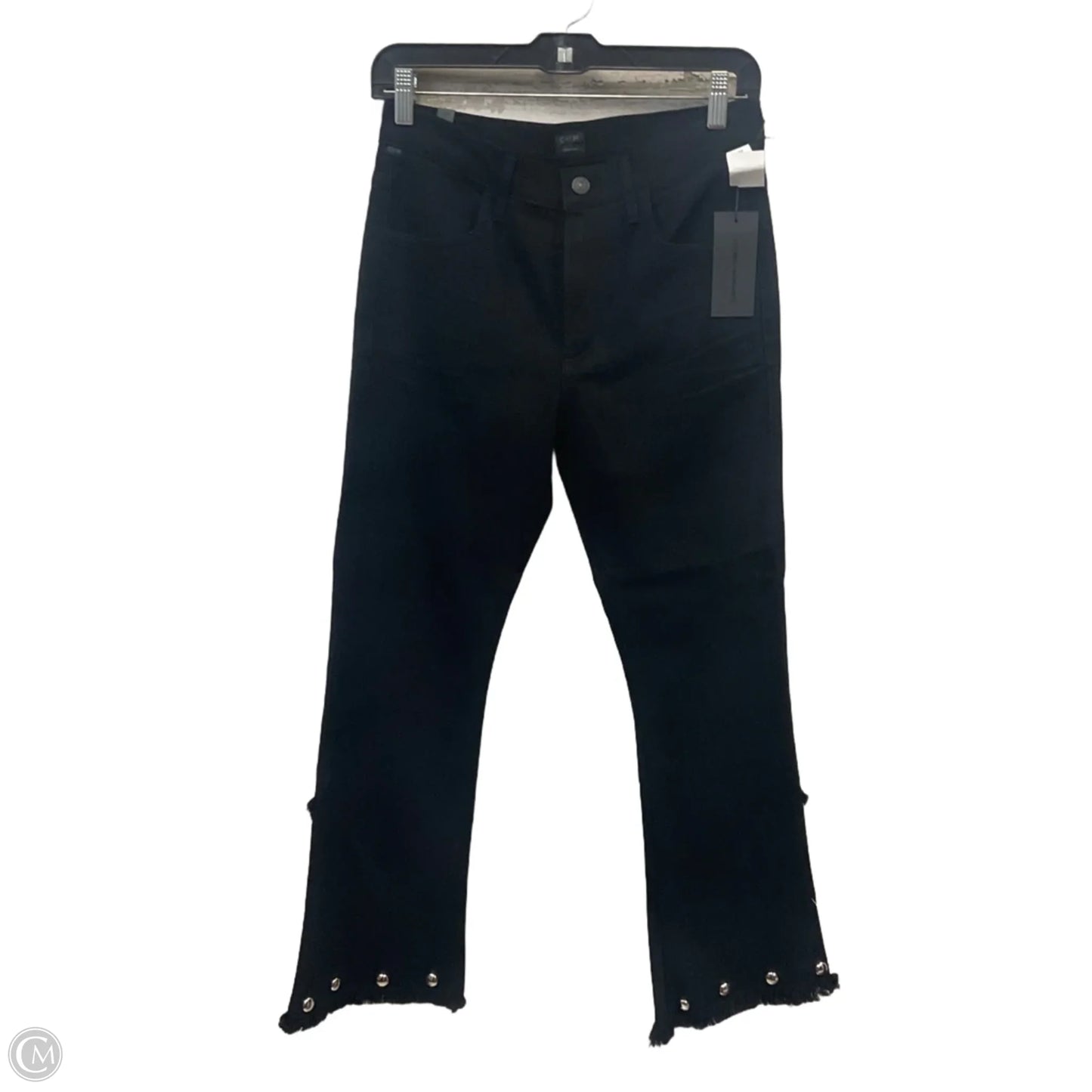 Jeans Flared By Citizens Of Humanity In Black Denim, Size: 4