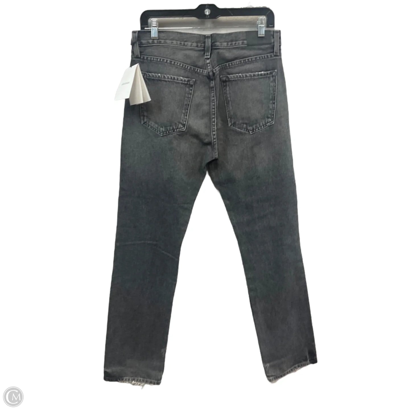 Jeans Straight By GOLDSIGN In Black Denim, Size: 4