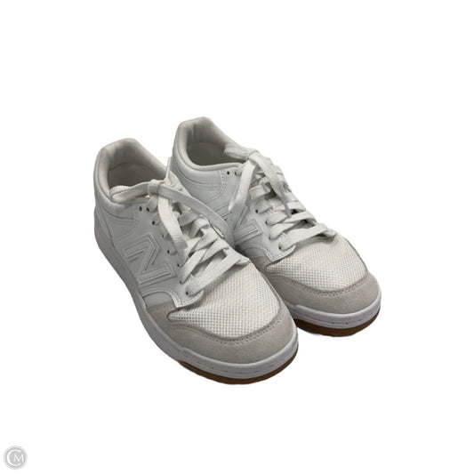 Shoes Sneakers By New Balance In White, Size: 6.5