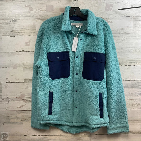 Jacket Shirt By OUTERKNOWN In Blue, Size: M