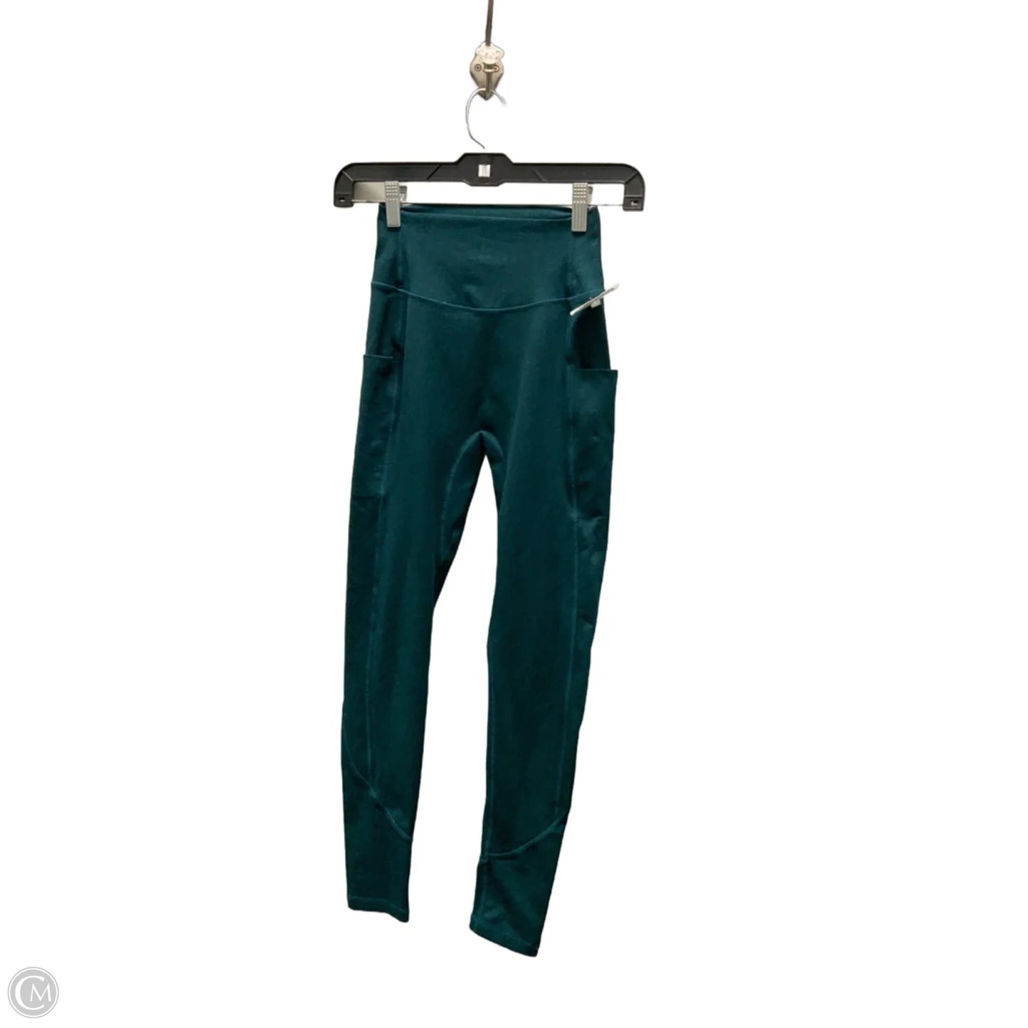 Athletic Leggings By Stori In Green, Size: S